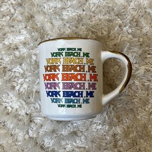 York Beach Maine Cabin Style Mug